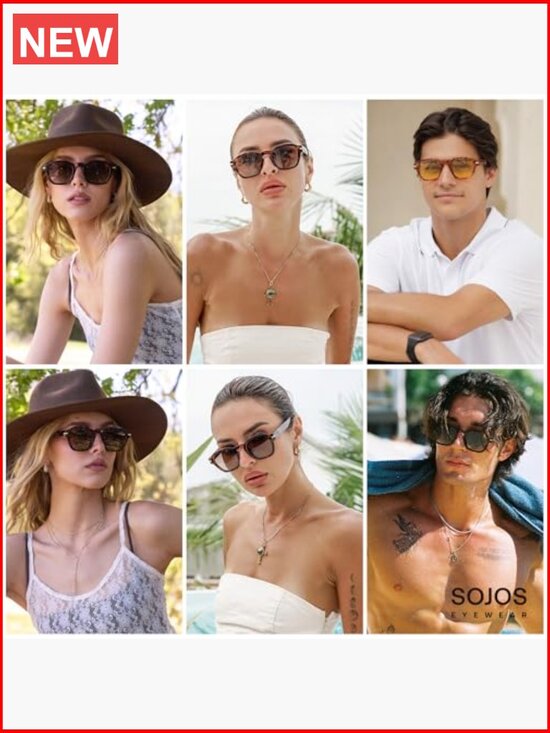 Vintage Retro Square Polarized Sunglasses with UV400 Protection main image 5